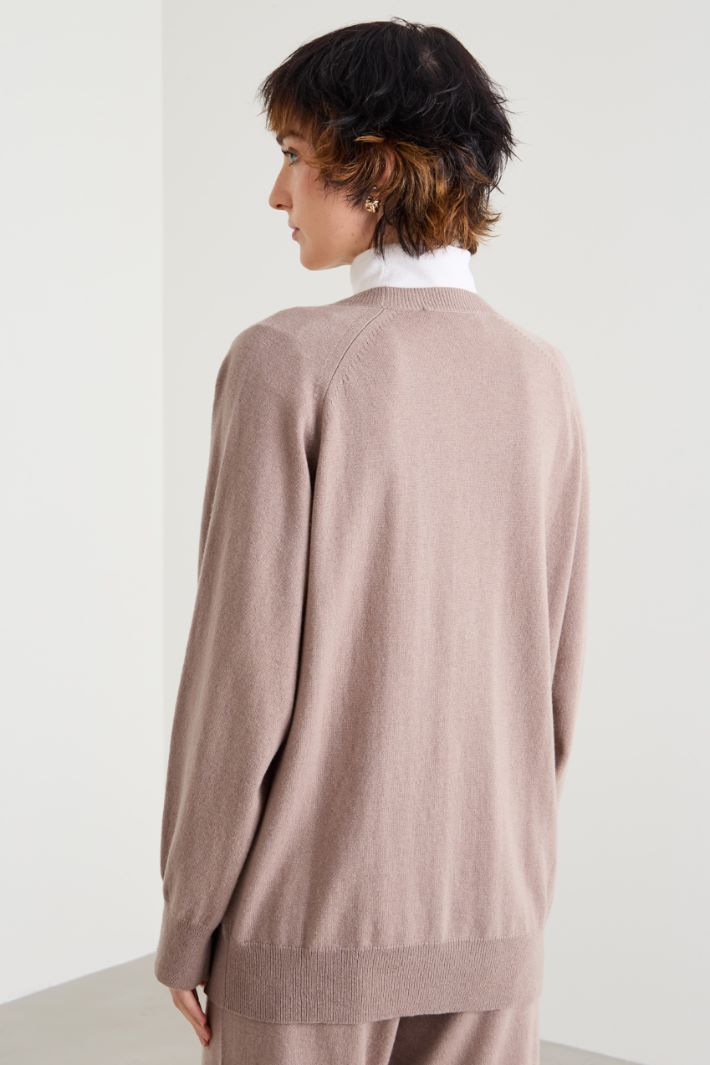 Wool and cashmere cardigan Intrend - 2