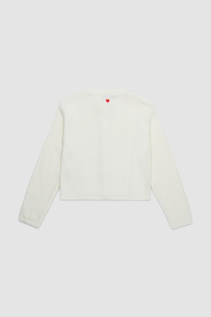 Mix knit cardigan Intrend - 2