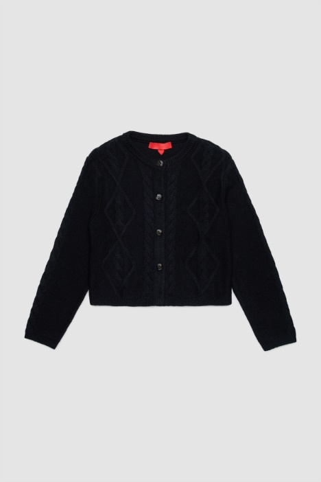 Cárdigan con detalles de punto Intrend