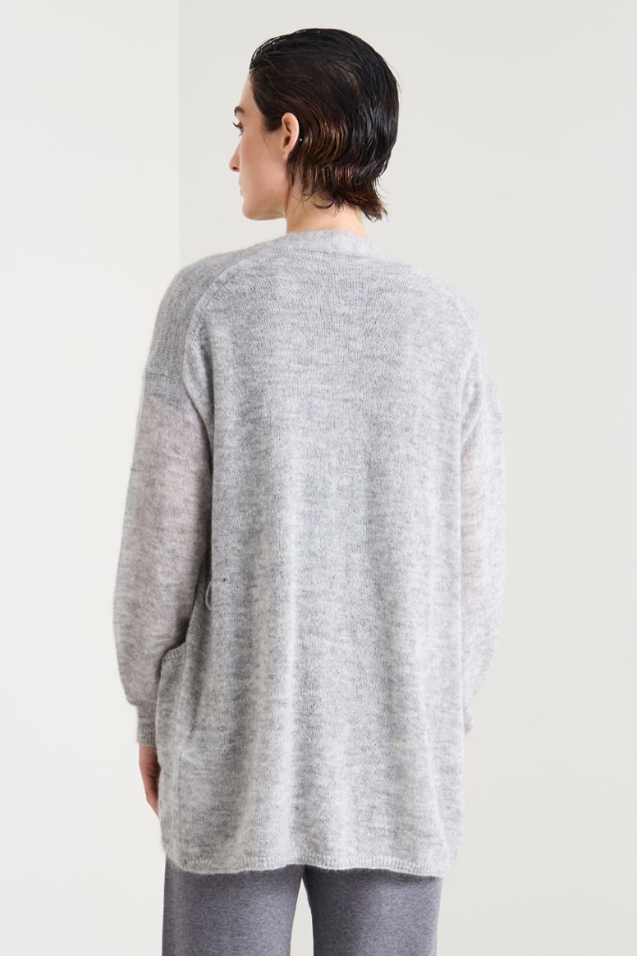 Mohair yarn cardigan Intrend - 2