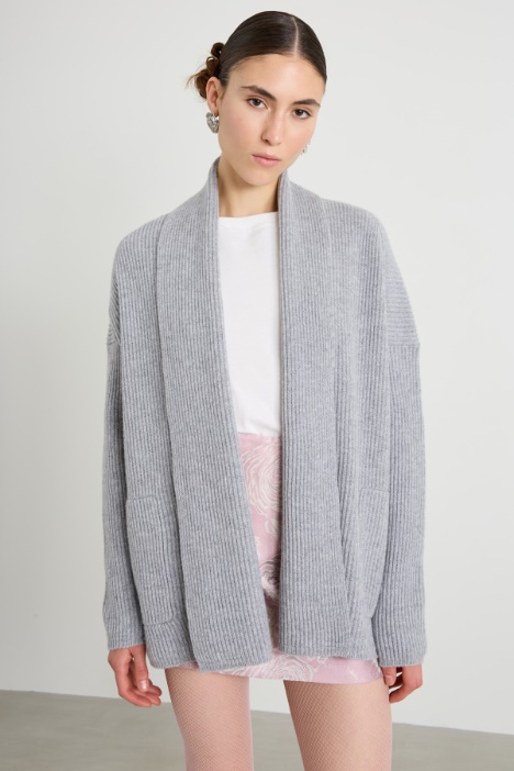 Shawl collar cardigan Intrend