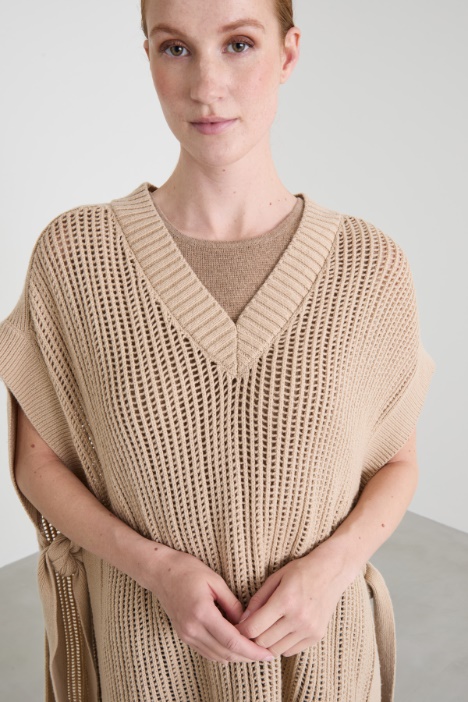 Cappa in maglia a rete