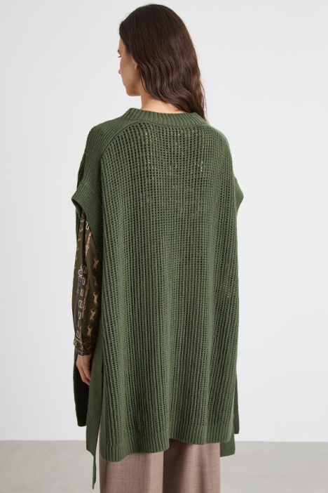 Cappa in maglia a rete