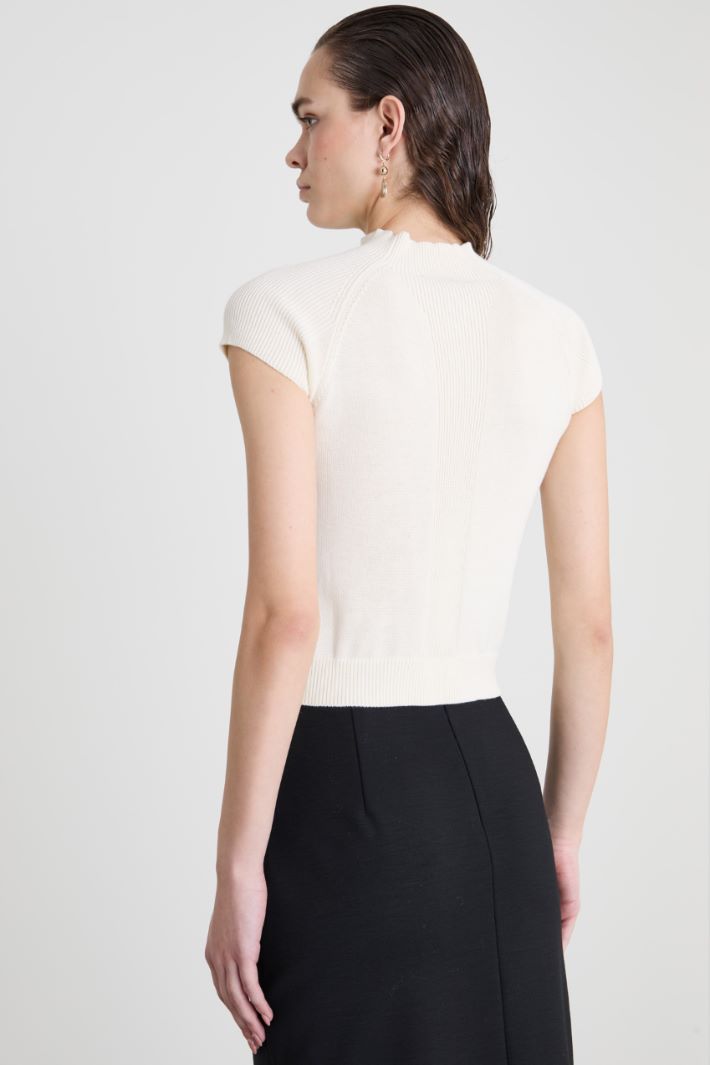 Maglia con dettagli a coste Intrend - 2