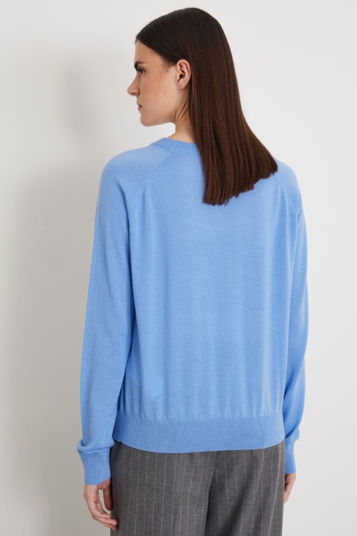 Maglia in lana con ricamo Intrend - 4