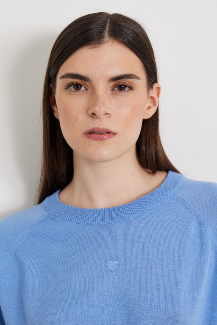Maglia in lana con ricamo Intrend - 3