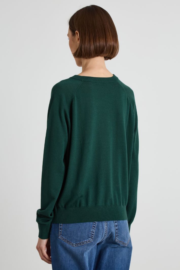 Maglia in lana con ricamo Intrend - 4