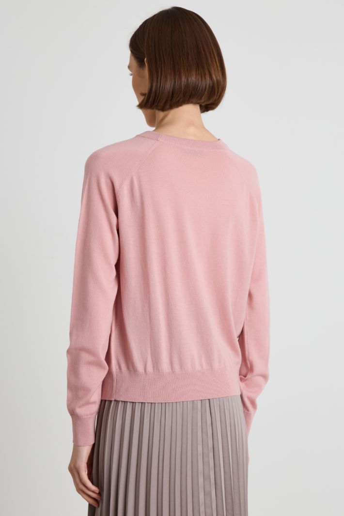Maglia in lana con ricamo Intrend - 4