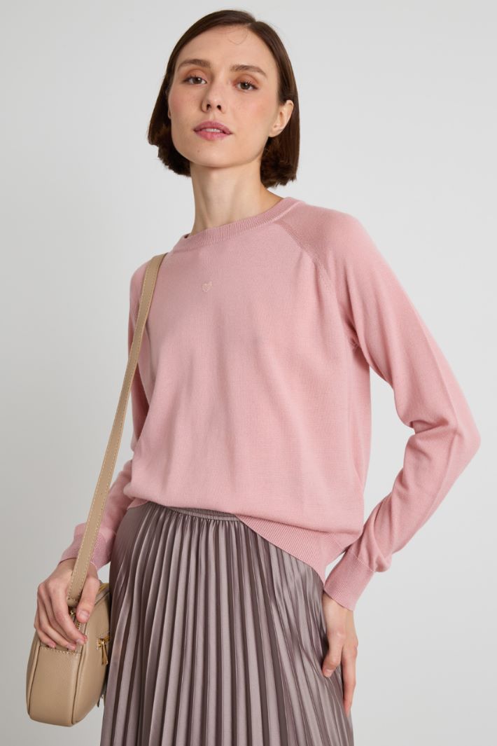Maglia in lana con ricamo Intrend - 2