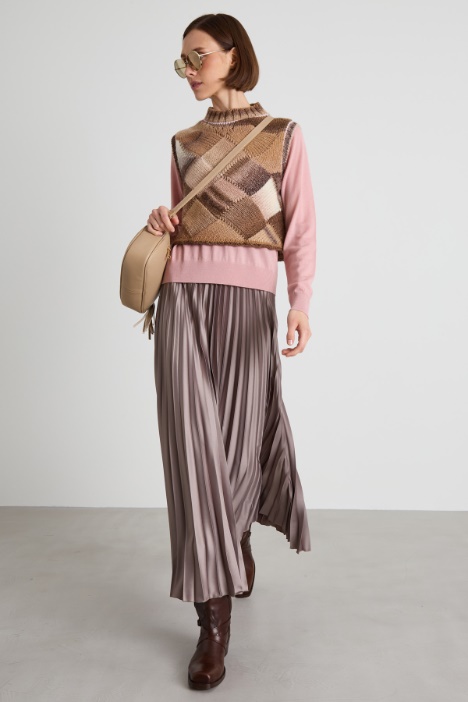 Maglia in lana con ricamo Intrend