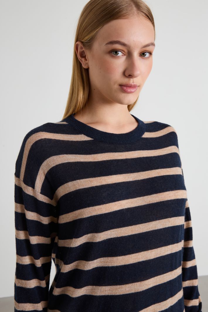 Light wool and alpaca sweater Intrend - 4