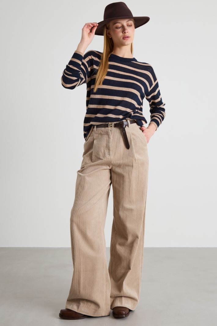 Light wool and alpaca sweater Intrend - 3