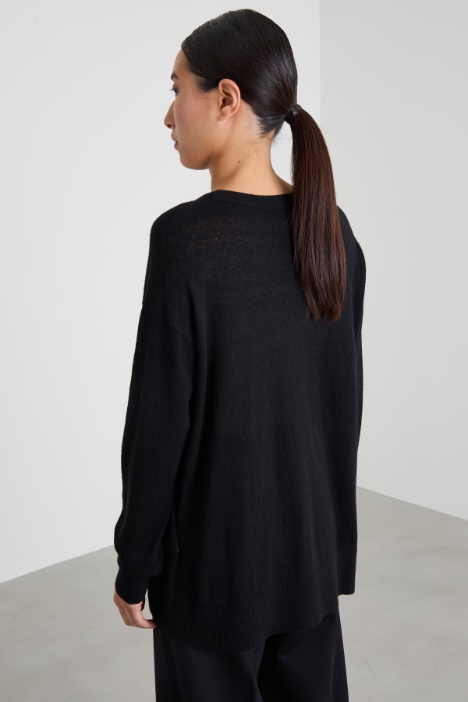 Suéter ligero de lana y alpaca