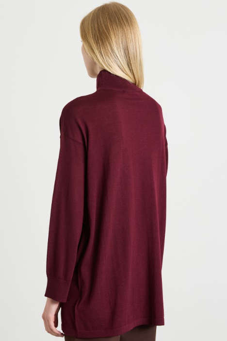 Maglia over in pura lana