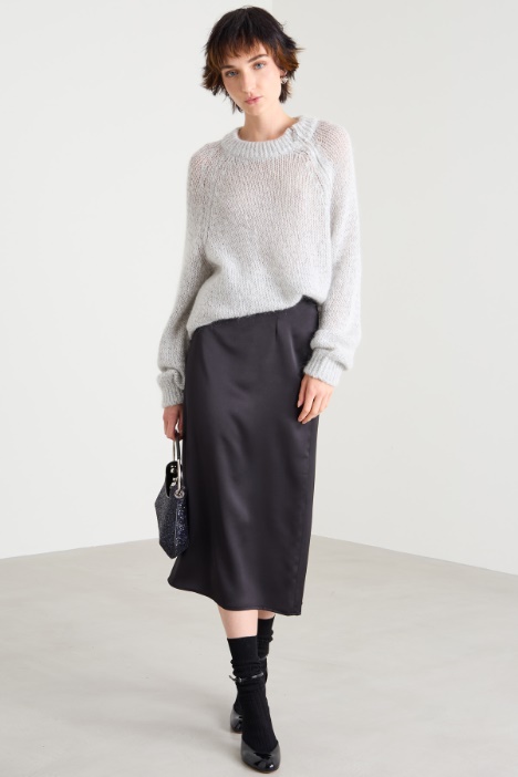 Sweater with zip detail Intrend