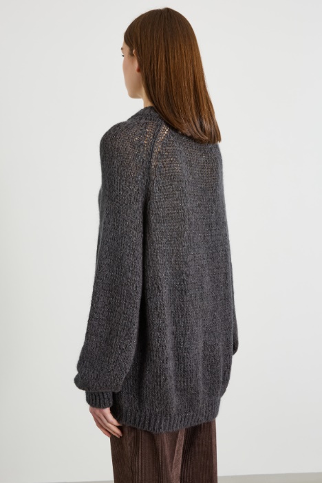 Suéter con detalle de cremallera