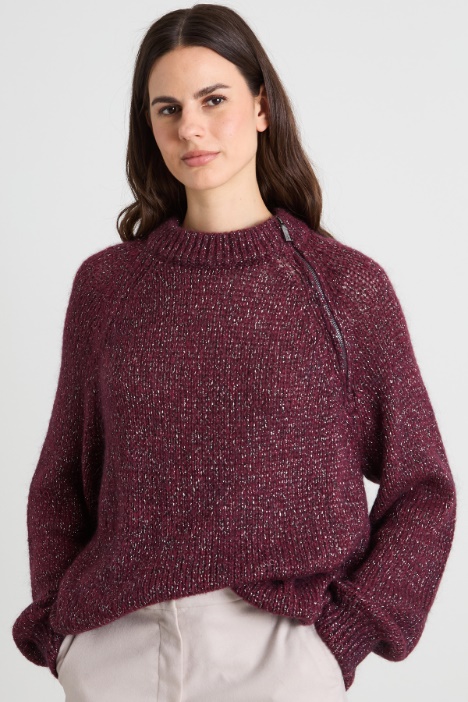Maglia con dettaglio di zip Intrend