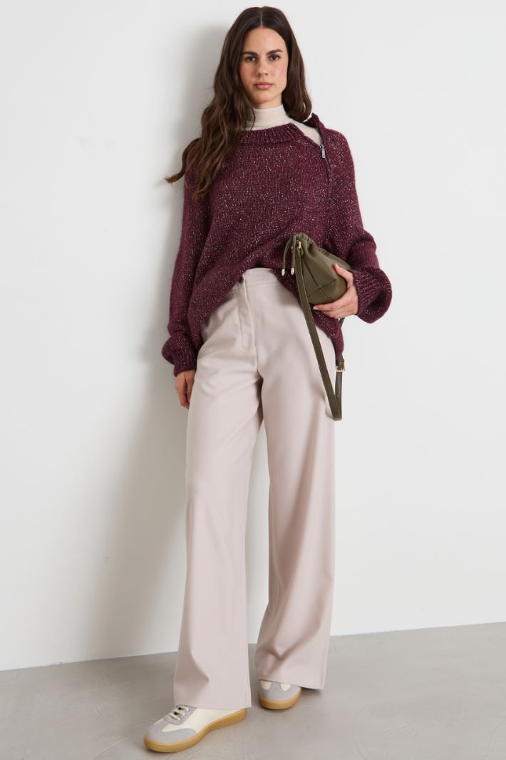 Sweater with zip detail Intrend - 3