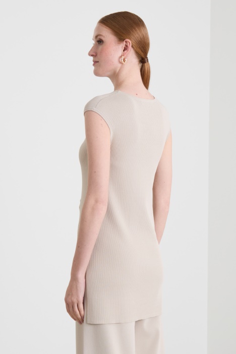 Maglia in filato di viscosa