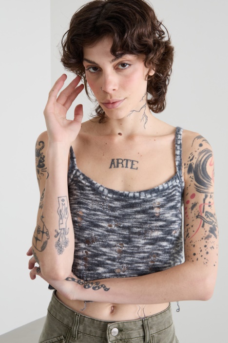 Top cropped mélange