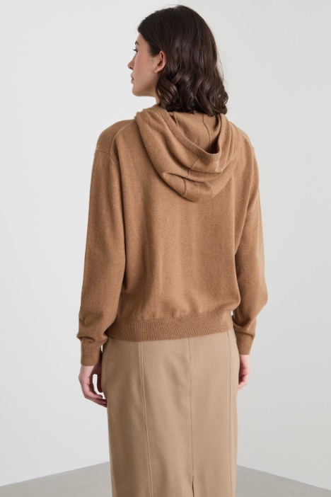 Felpa di lana e cashmere