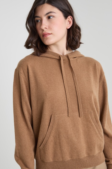 Felpa di lana e cashmere