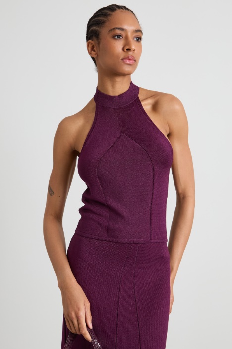 Shiny knit top Intrend - 2