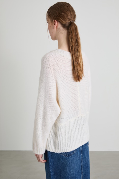 Maglia in lana e cashmere