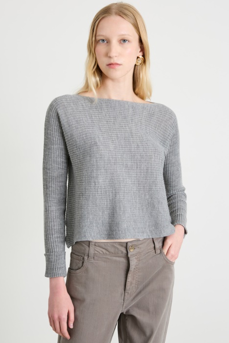 Maglia a coste orizzontali Intrend