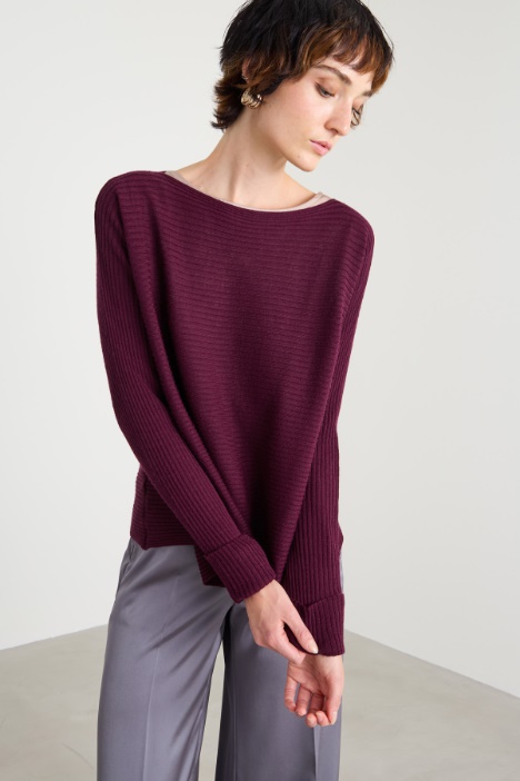 Horizontal ribbed sweater Intrend
