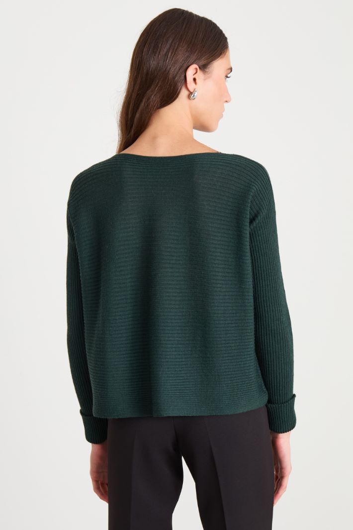Maglia a coste orizzontali Intrend - 4