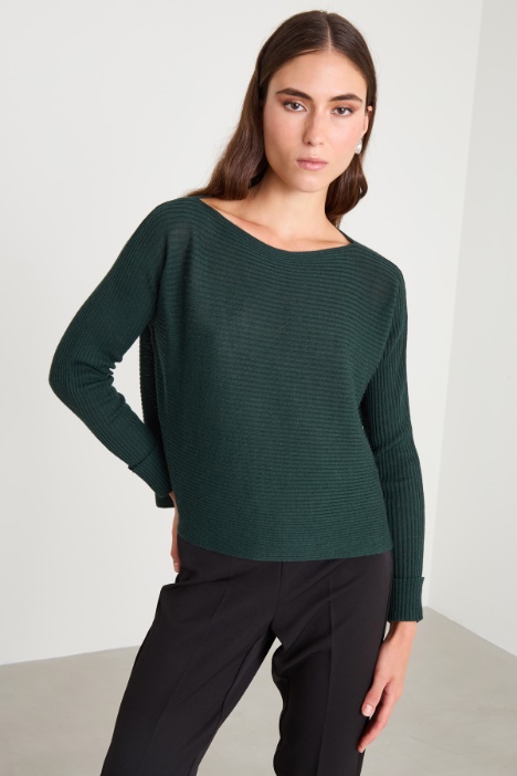 Maglia a coste orizzontali Intrend