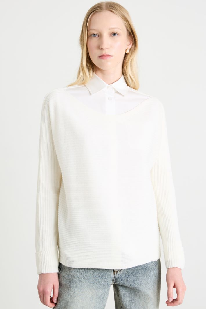 Maglia a coste orizzontali Intrend - 2