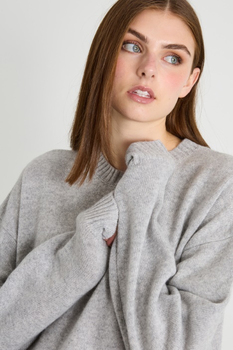 Maglia in lana e cashmere