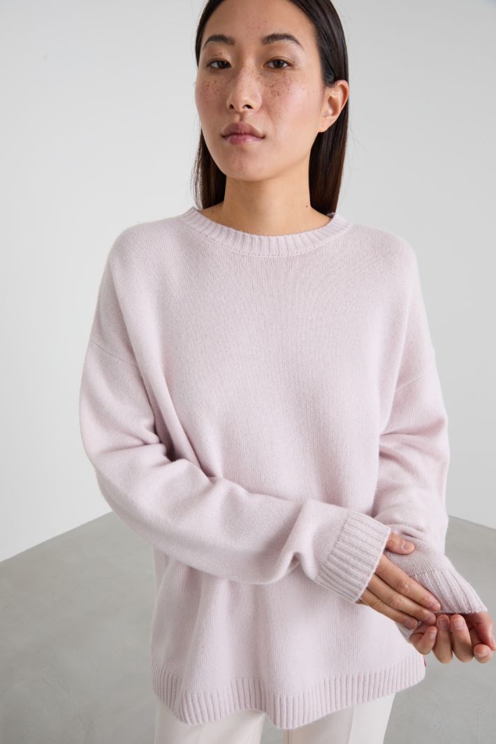 Maglia in lana e cashmere Intrend - 4