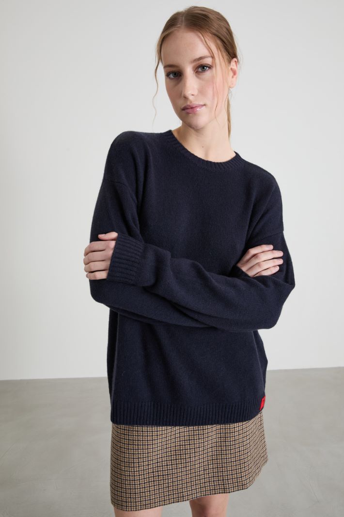 Maglia in lana e cashmere