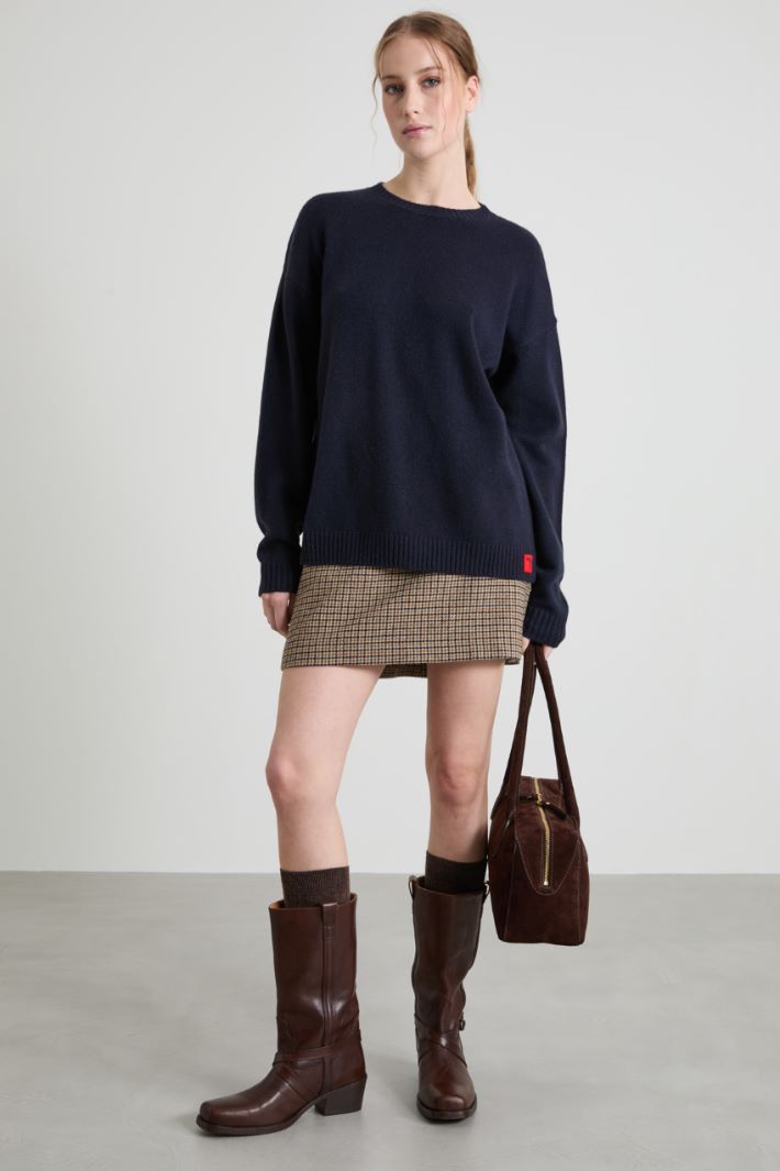 Maglia in lana e cashmere