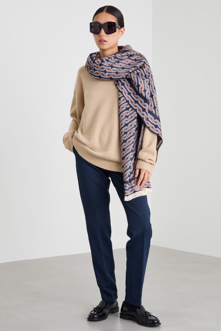 Wool and cashmere sweater Intrend - 3