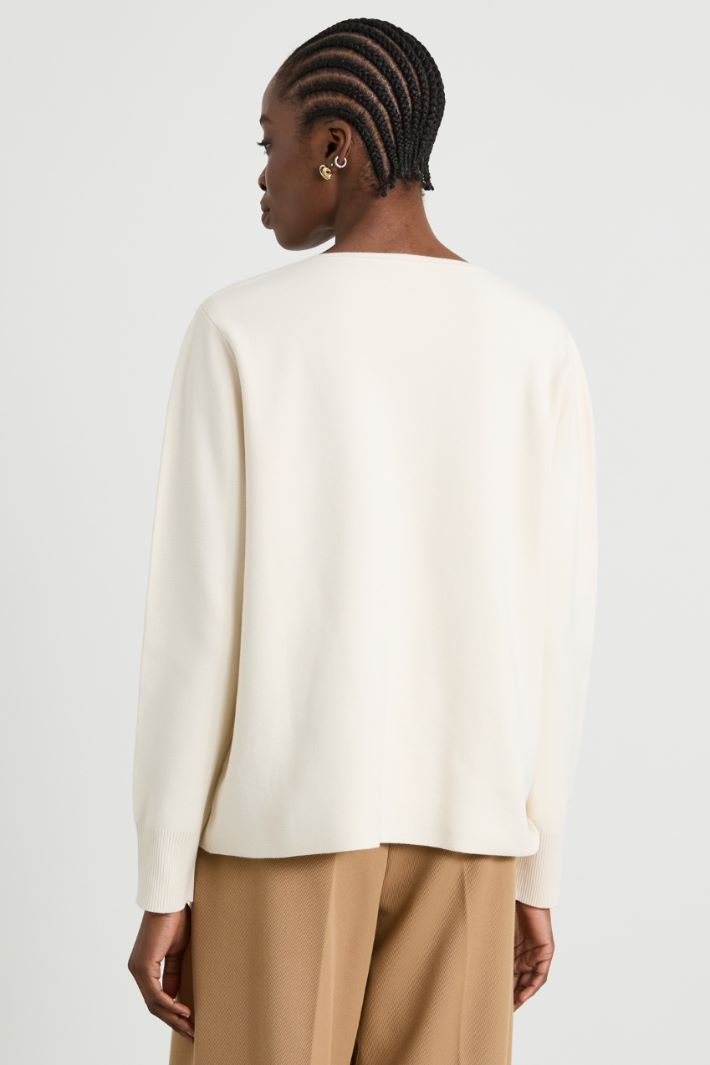 Viscose yarn boxy sweater Intrend - 2