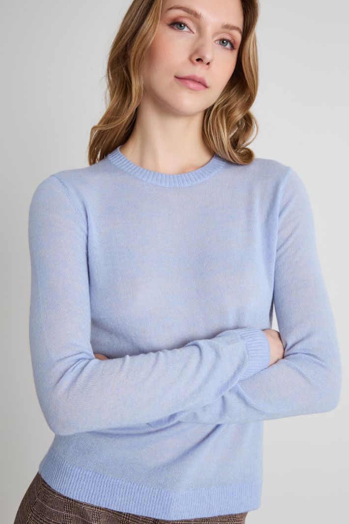 Wool and alpaca-blend sweater Intrend - 4