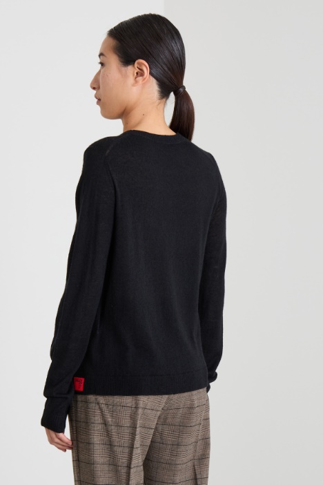 Jersey de mezcla de lana y alpaca