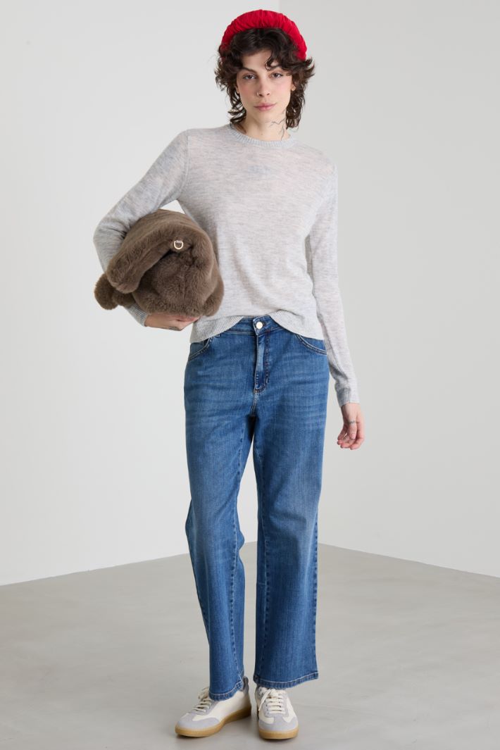 Wool and alpaca-blend sweater Intrend - 3