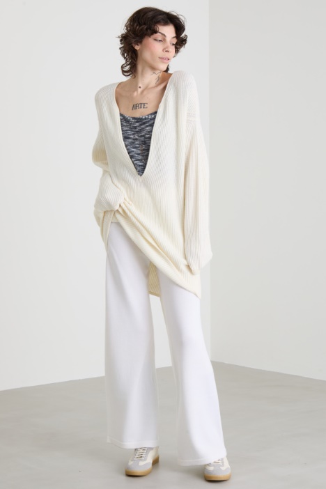 Maxi maglia a coste Intrend
