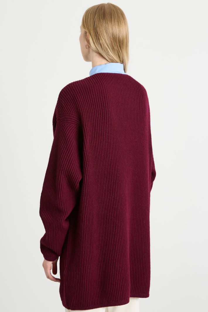 Maxi maglia a coste Intrend - 2