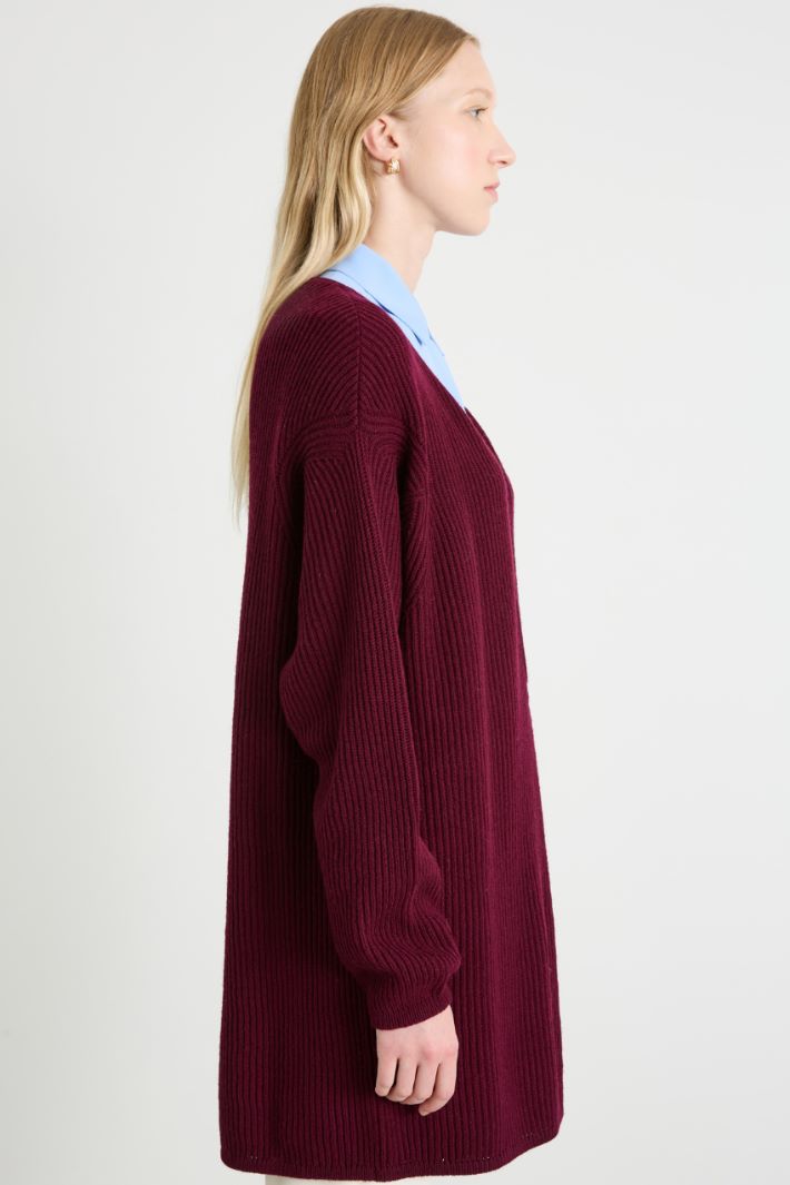 Maxi maglia a coste Intrend - 4