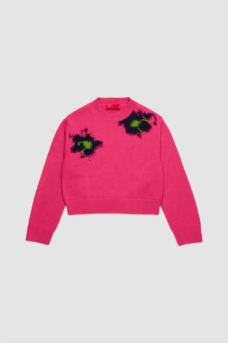 Pullover with flowers Intrend