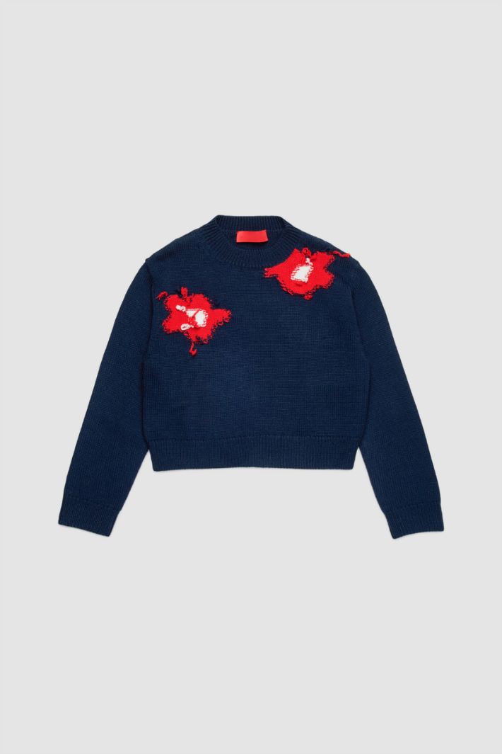 Pullover with flowers Intrend