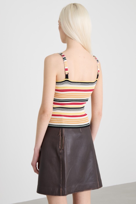Rib-knit top Intrend - 3