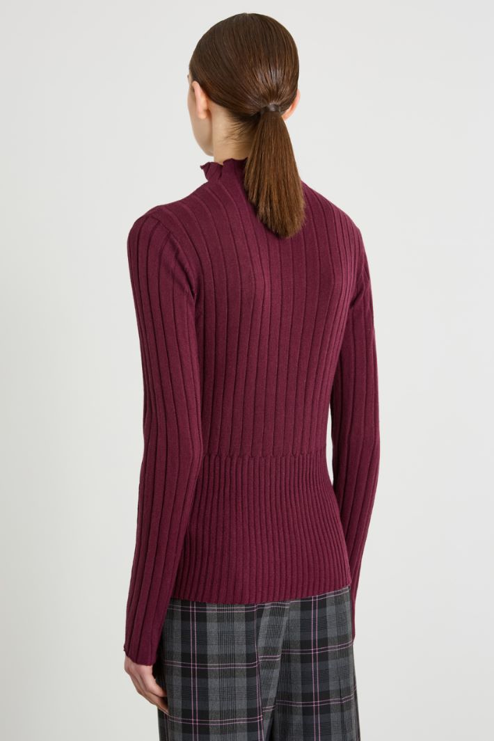 Maglia slim a coste Intrend - 2