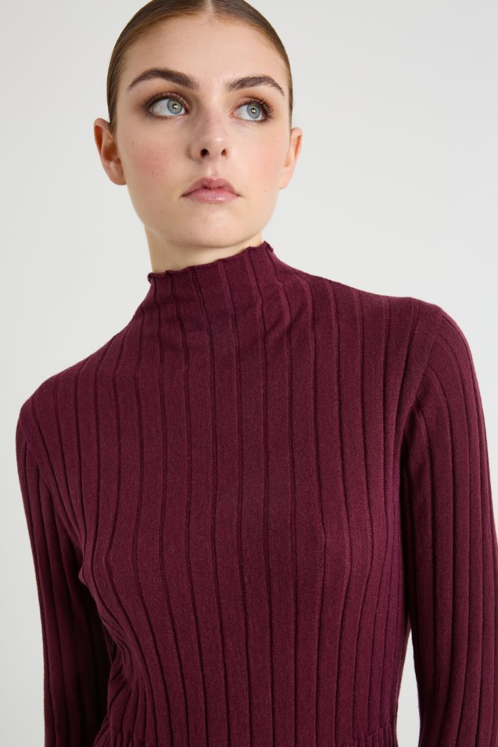Maglia slim a coste Intrend - 4
